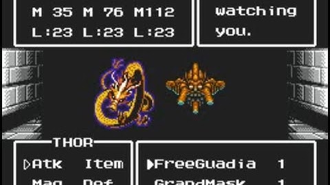 Retro Game Challenge (NINTENDO DS) Part 12 Guadia Quest