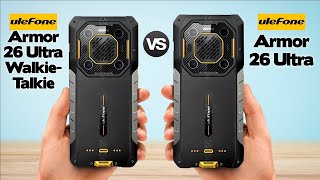 Ulefone Armor 26 Ultra Walkie Talkie Vs Ulefone Armor 26 Ultra Rugged Phone 2024