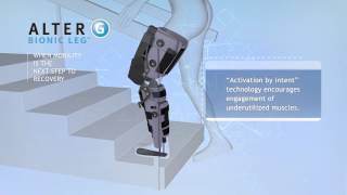 Rehabilitation Technology: AlterG Bionic Leg in 3D
