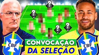Thumbnail for CONVOCAÇÃO DA SELEÇÃO BRASILEIRA - 52 NOMES NA PRÉ-LISTA COM MUITAS NOVIDADES DO TECNICO DORIVAL JR