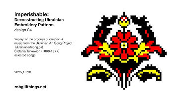 imperishable: design04 - replay + UASP music - Stefania Turkewich - selected songs