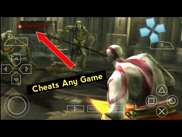 Enable Cheats in PPSSPP Games  God Of War : Ghost Of Sparta Gameplay  Android 