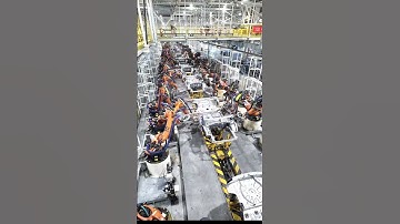 #smartfactory #industrialrobot #6axisrobot #factory Automobile production line汽车生产线 #robot #工业机器人