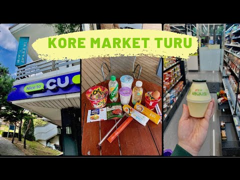 KORE MARKET TURU | Kore Market Ürünleri ve Fiyatlar, Market Alışverişlerim ve Markette Ramen Yemek🍱🥢