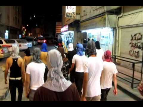 مسيرة تنحى ياخليفة وأفرجوا عن الأسرى المنامة 8 8 2011م