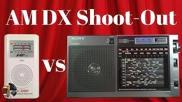 NIA RD-206SP DSP Portable vs Sony ICF-EX5MK2 Analog Goodness