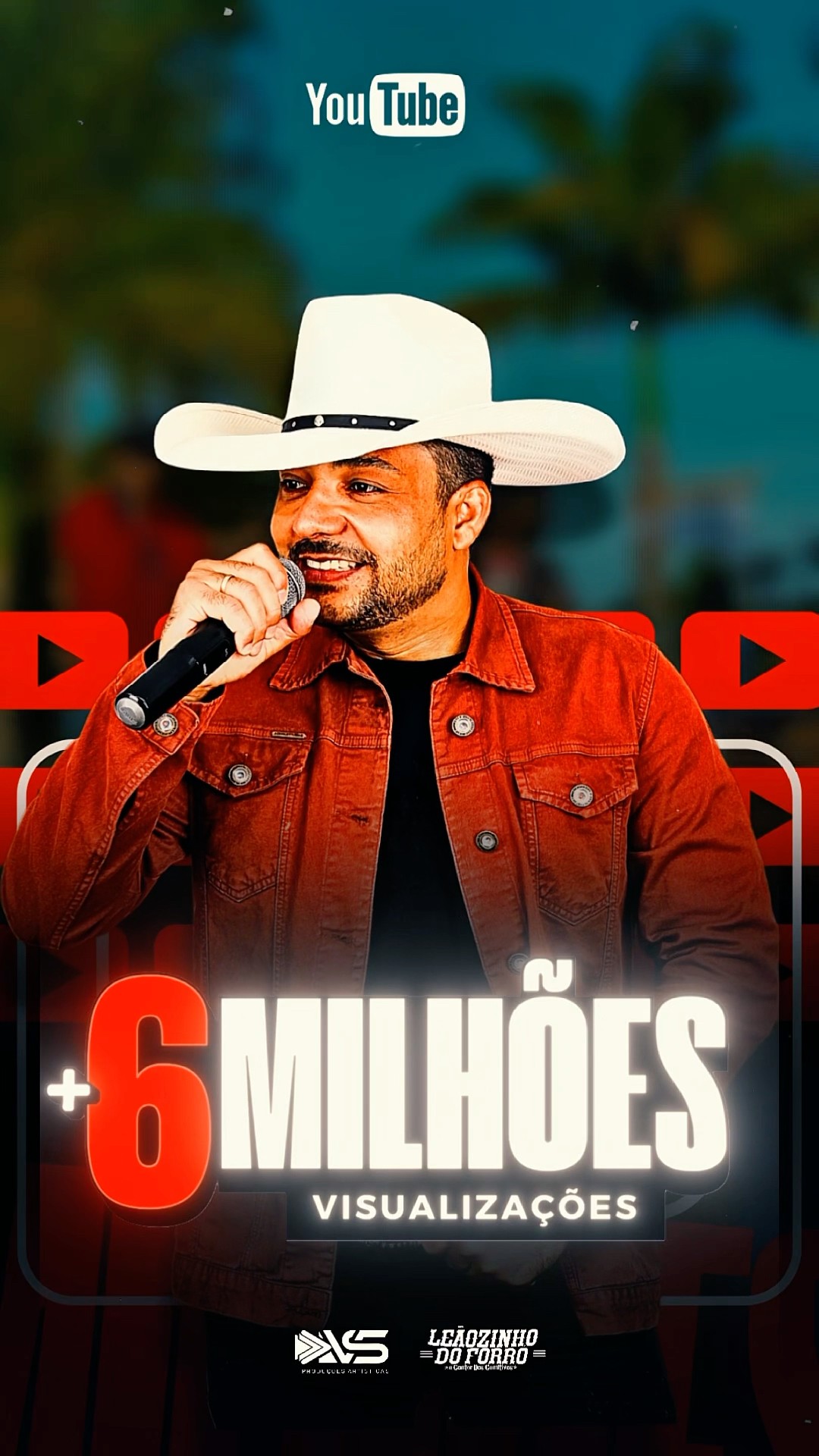 Forró do meu Goiás passamos de 6 milhões de visualizações #boanoiteee #leaozinho #leãozinho