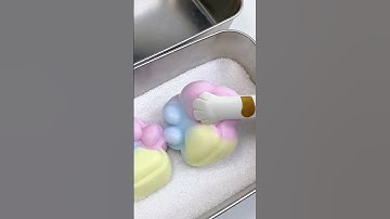 Lets make a cat paw squishy together #handmade #squishy #fry #fufusquishy #taba