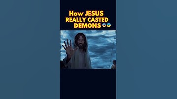 Thumbnail of How Jesus REALLY casted demons 😱 #shorts #youtube #jesus  #bible  (REMAKE)