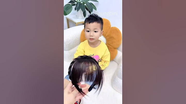 Hairband that looks like real bangs