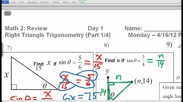 0416M - Day 1 - Right Triangles (Part 1)