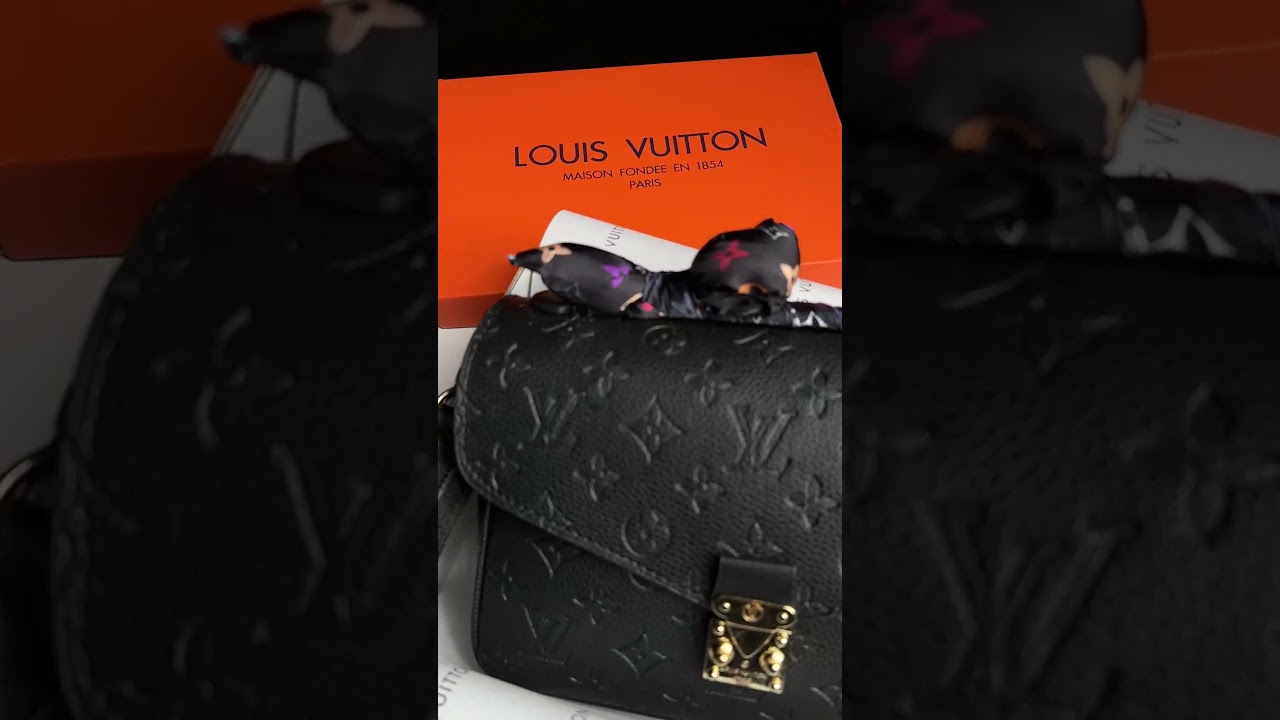 Сумка Louis Vuitton Pochette Metis New Black