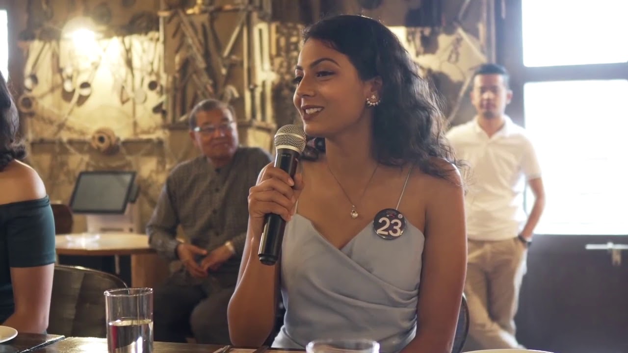 Miss Nepal 2019, Dining Etiquette at Privé Nepal