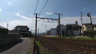 EF65牽引貨物列車(下り)上地新道踏切通過 JOTコンテナが2つだけとても綺麗でした(* ´ ▽ ` *)