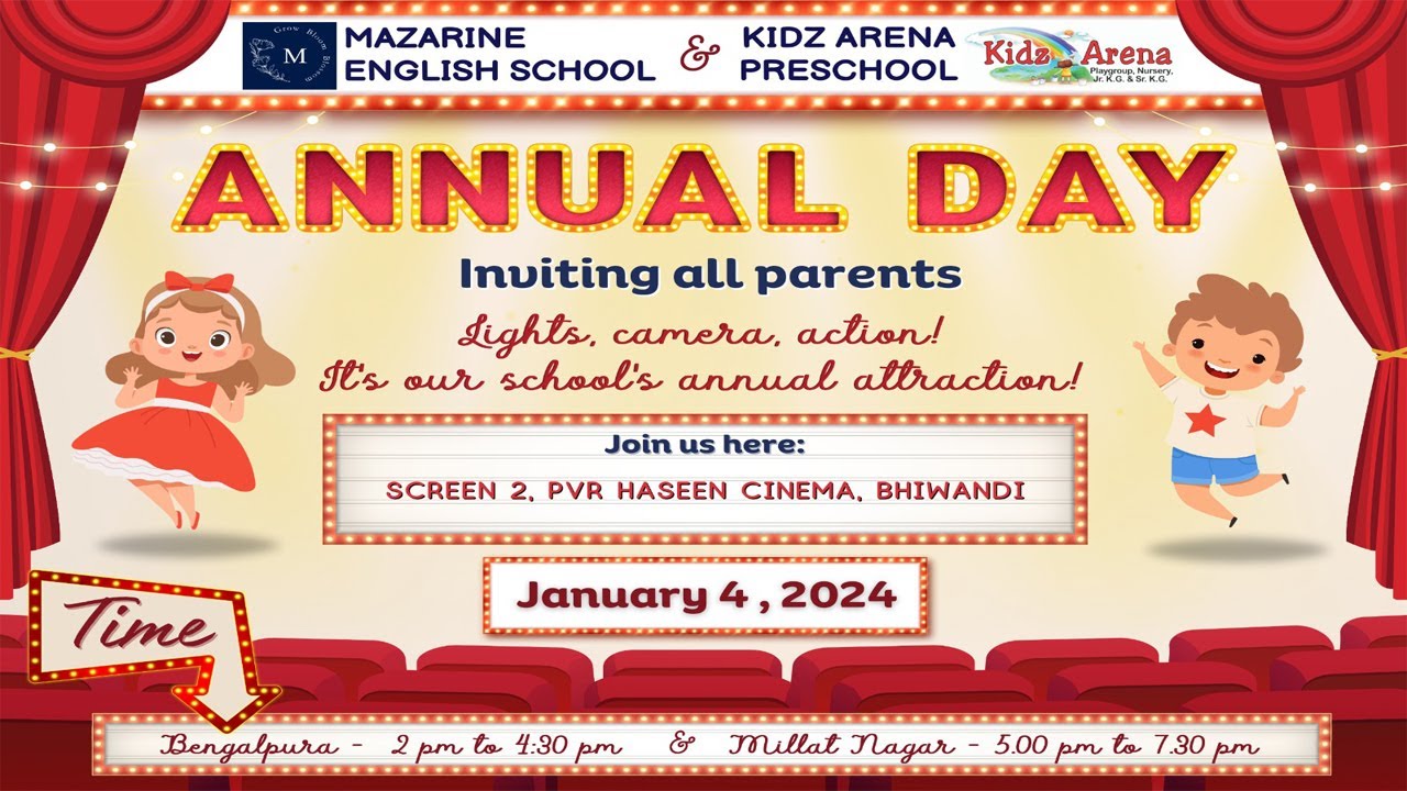 Live Mazarine English School Kidz Arena Preschool Annual Day live-mazarine-english-school-kidz-arena-preschool-annual-day