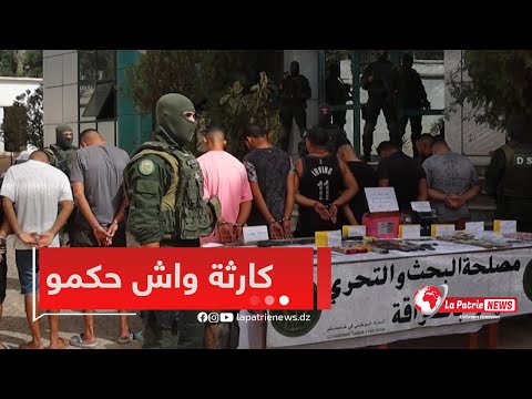 الدرك الوطني بالجزائر يطيح بعصابة أحياء زرعة الرعب وتحجز كمية كبيرة من المهلوسات والأسلحة البيضاء