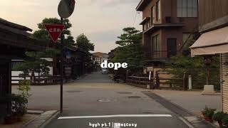 dope - bts (slowed down) Resimi