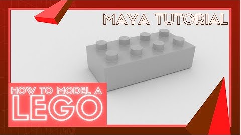 Modeling a Lego - Maya Tutorial