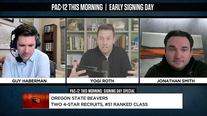 Oregon States Jonathan Smith talks 4-star quarterb...