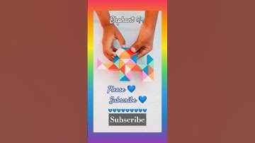 How to make elephant by snake cube #gaming #shorts #diy #rubiksnake  #ytshorts