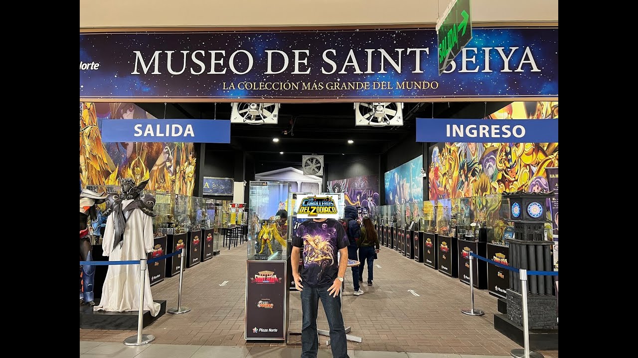 Museo Saint Seiya Record Guinness - Los Caballeros del Zodiaco. Visita a Exposición en Lima, Perú