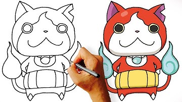How to Draw Jibanyan (Yo-Kai Watch) Art Lesson for Kids