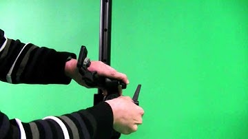 OptiTrack Motion Capture Setup Attaching Manfrotto 3D Camera Head to Super Clamp