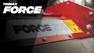 NEW Trimax Force Flail Mower Roadside/Open Space Teaser AU