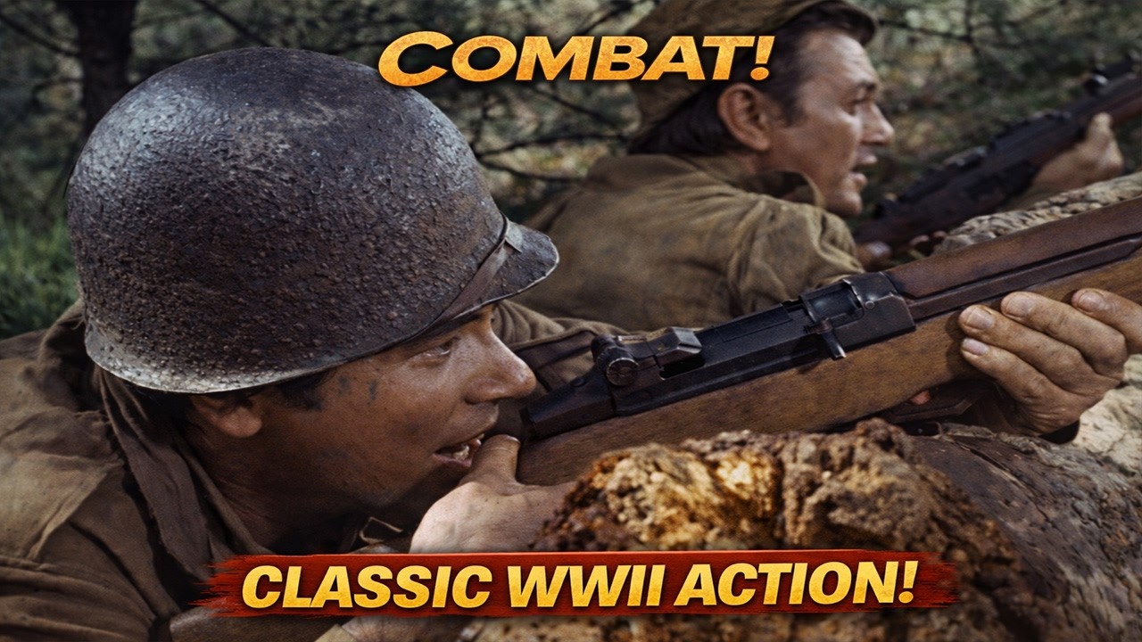 Combat! (1962) – Classic WWII War TV Series Full Episode | American WWII War