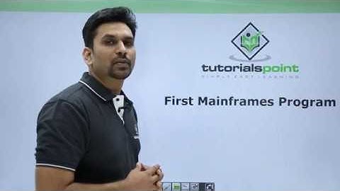 Mainframe - First Program