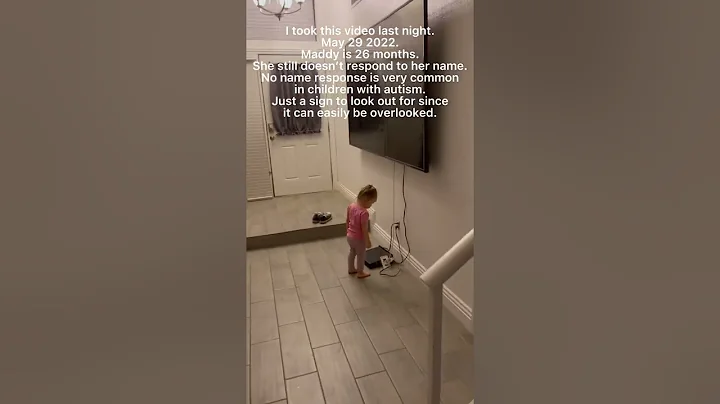 Early sign of autism NO NAME RESPONSE.