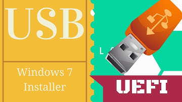 How to:Make windows 7 UEFI usb