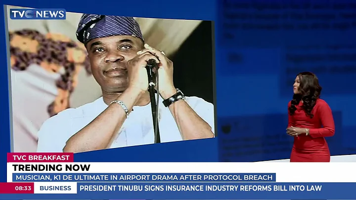 Trending Now: Musician, K1 De Ultimate In Airport Drama After Protocol Breach