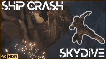 The Callisto Protocol in 4K: Intense Hangar escape falling scene Chapter 5/6 Full