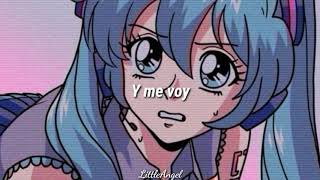 Video thumbnail of "Miku Venegas - Me voy [Letra]"