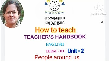 How to teach ennum ezhuthum Tr