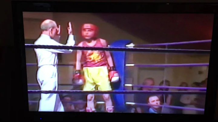 Nearly got the ko Tommy Isaacs fighting for Hornch...