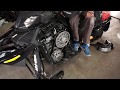 How to do a oil change on a 1200 4-tec Ski-Doo