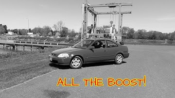 Turbo Honda Civic D16Y8 Vitara Build Complete, Initial Street Tune, And Crappy Boost Controller