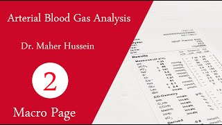 Arterial Blood Gas Analysis 