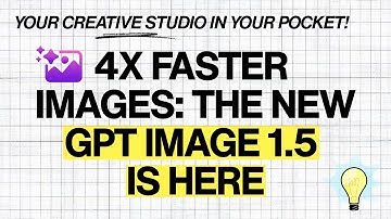 4X Faster Images & Perfect Editing: OpenAI’s New ChatGPT Image Model (GPT Image 1.5)
