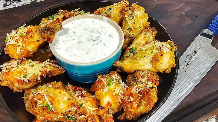 The Best Baked Garlic Parmesan Wings You Will Ever Eat
