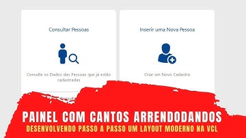 Painel com Cantos Arrendodados no Delphi - DESENVOLVENDO PASSO A PASSO UM LAYOUT MODERNO NA VCL