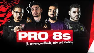 ZooMaa Cast \& PLAYS in PASSIONATE PRO 8s w\/ Interviews! ft. Shotzzy, Methodz, Asim, Slasher..