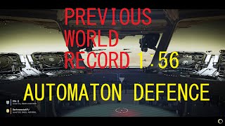 Previous WORLD RECORD 🏆 1:56🏆 -  Automaton Helldive Defence #helldivers2