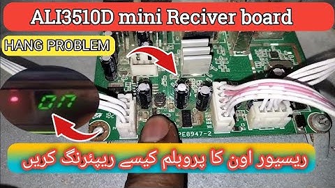 reciver hang on, ali3510d mini Red light PROBLEM, ali3510d mini board hang PROBLEM  @DKdumbalo
