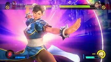 MARVEL VS. CAPCOM: INFINITE: Spider-Man and Hulk Vs. Ryu and Chun-Li