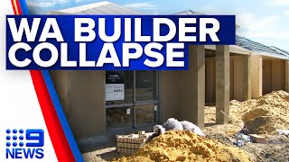 WA builder collapses leaving unfinished houses