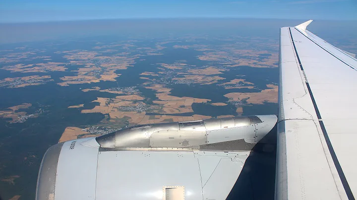 Lufthansa Airbus A319-100 Landing at Frankfurt am Main | AMS-FRA
