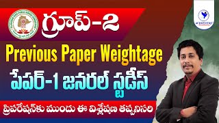TSPSC Group 2 Previous Paper Weightage Analysis | Paper 1 General Studies screenshot 4
